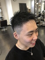 ヘアーメイク ロージー 北18条店(HAIR MAKE ROSY) フェード風ショート