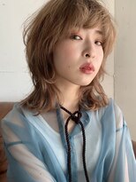 ハウス(HAUS.)&nbsp;似合わせウルフ×ミルクティーベージュ