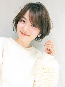 アルバム 渋谷パルコ(ALBUM) 愛されナチュラルショート_ハイライトカラー_86645