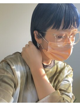 ヴィッカ ヘアーアンドメイク(vikka. hair and make) ブルーブラック