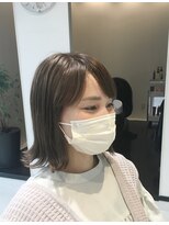 シザーズトリックス ノーブル(scissorstrix Noble)&nbsp;ボブ×オリーブグレージュ