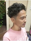 ★スラムダンクの宮城リョータ風メンズパーマ【SOMEBRIDGE】