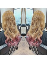 スターヘアメイク(STAR hair make) グラデーションピンク