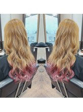 スターヘアメイク(STAR hair make) グラデーションピンク