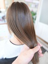 ボアップ 松山店(boappu) #イルミナカラー#ブリーチなし#赤み消し#オリーブベージュ