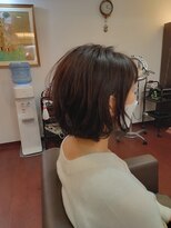 レプリュス Leplus&nbsp;切りっぱボブパーマ