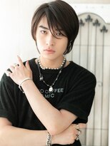 理容ハンサム 戸田公園店&nbsp;前髪長めが◎無造作セクシー暗髪ミディアムウルフA