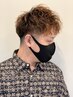 【ご新規様】 メンズカット+コスメパーマ+3stepトリートメント￥17380→￥10428