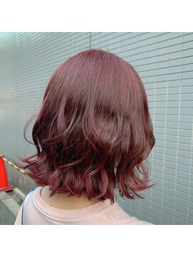 アレンヘアー 京橋店(ALLEN hair) ピンクカラー/カシスピンク/チェリーピンク