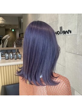 メロウバイケンジ(mellow by KENJE) 【ツヤ髪ダブルカラー】ラベンダー