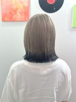 デート 下北沢(DATE)&nbsp;ダブルカラーホワイトベージュカラーケアブリーチハイトーン韓国