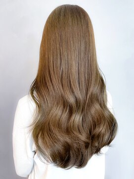 アイティーバイアルバム 下北沢店(IT by ALBUM) ブリーチなしオリーブベージュ_グレージュカラーボブ_ba402031