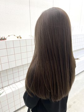 リル(re'll) 《花屋併設》アディクシーカラー［酸性ストレート/ヘアセット］