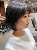 【adept金町店　軽米style】大人可愛いボブ