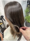 【インナーカラー】髪質改善カラーのsecret color