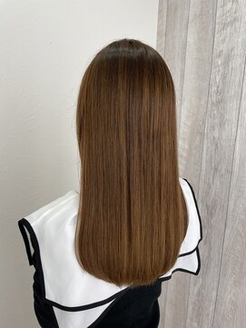 シエル 立川店(CIEL) オリーブベージュ×ロング【CIEL×maki】