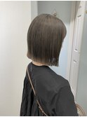 tuuli miyu 大人アッシュグレージュ/外ハネボブ/切りっぱなし