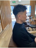 お客様髪質改善データ1088(メンズフェード)