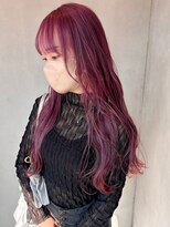 ラヴィズム 長岡店(LUVISM)&nbsp;ピンクベージュダブルカラーブリーチ長岡/新潟/宮関