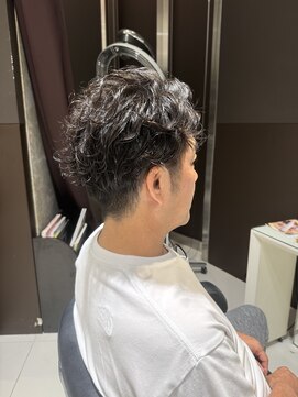 アヴァンスクロス あべのルシアス店(AVANCE. CROSS) 大人男性×リバースパーマ
