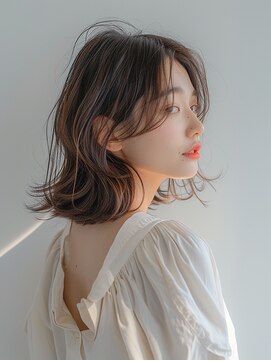 ヘア ケア オディール(Hair Care Odile) 【外ハネ/ボブスタイル】外ハネパーマ