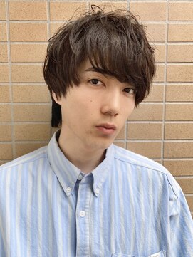 リコバイアフロート(riko by afloat) マッシュ/ニュアンスパーマ/ショート[メンズカット竹田]