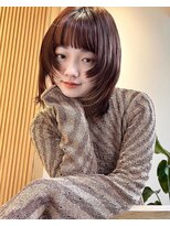 ロンドプロフィール 浦和(Lond profil)&nbsp;中川　前髪カット顔まわり似合わせ外ハネくびれミディ