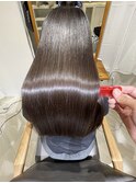 乾かしただけで艶髪