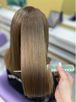 ロラ ハイヤマカシ(LAURA HAIYAMAKASHI)の写真/【ダメージレス縮毛】これまでにない艶・潤い・柔らかな手触りを豊富な知識と技術で叶えます☆[琴似/札幌]