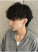 波巻きスパイラルパーマツイストスパイラルパーマメンズパーマ