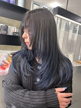 キング 枚方店(K!ng) 縮毛矯正髪質改善ハイライトレイヤーカット枚方美容室エクステ