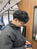 (メンズ限定)カット＋パーマ＋マイクロバブルクレンジング
