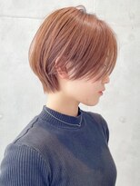 セイドット リー(Say. Ree)&nbsp;say.田代ベージュコンパクトショートタッセルカットラベンダー