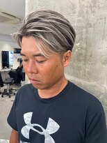 メンズサロン キング 高槻店(Men’s salon K!ng) 縮毛矯正髪質改善ハイライトレイヤーカット高槻美容室エクステ