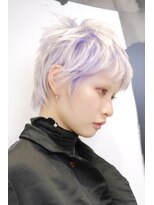 ピークアブー 原宿ハラカド(PEEK-A-BOO) ホワイトブリーチ/シャドールーツ/ショートウルフ/PEEKABOO