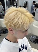 熊本メンズカラー ハイトーン 抜きっぱなし MEN'S HAIR ブリーチ