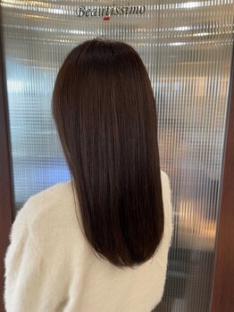 ビューティシモ 入間(Beautissimo)の写真/【6種類のヒアルロン酸配合美容液】髪内部まで浸透しうるおいを閉じ込め、健やかな状態にお仕上げ。