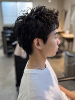 シーフ 千葉(Cyf)&nbsp;スパイキーショート/メンズパーマ/ピンパーマ/千葉駅/保立大翔