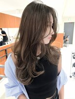 アミリー ひたち野うしく店(Amily)&nbsp;ハイライトバレイヤージュダブルカラーケアブリーチ20代30代