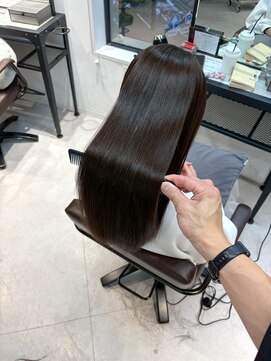 シェノン 梅田(CHAINON) 梅田/クラゲヘアー/オリーブグレー/小顔/ココアベージュ