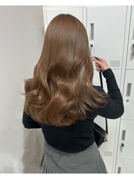 リコヘアー(LiCO HAIR) 那覇/イメチェン/ピンクベージュ/アンブレラカラー/前髪