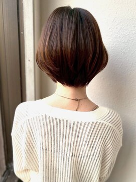 モッズヘア 越谷(mod's hair) ダークアッシュ/春カラー/丸みショートボブ/ブリーチなしp越谷