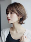 白髪ぼかし脱白髪染め似合わせカット40代50代60代