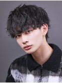 ツーブロック王道無造作ソフトツイスパマッシュ【葵質感】