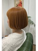 オレンジベージュカラー