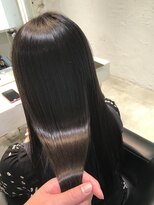 ヨウ バイ アミー 横浜(YEAU. by amii) 【横浜】髪質改善で叶う艶ダークブラウンストレート