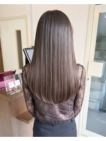 零秒女髪 千里丘店 自然な艶とまとまりを叶える上品ロングヘア髪質改善艶髪艶感