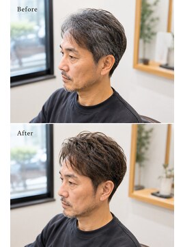 カラーのちから 西尾寄住店 ５０代メンズスタイル☆