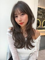 ハーツ 熊本(hearts.) 大人気の透明感ヘーゼルベージュ×レイヤーカット