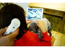 自分の目で効果がきちんと確認できる。